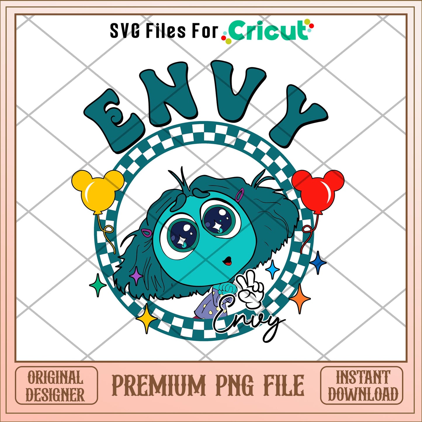 Inside out 2 envy circle png