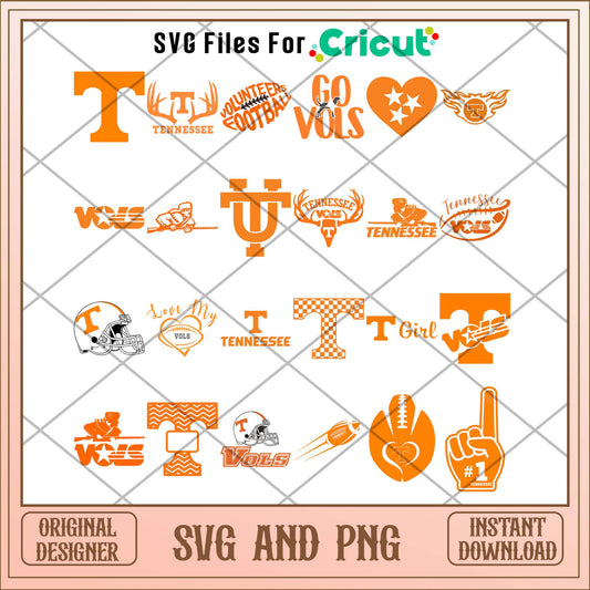 Volunteers Tennessee svg, Volunteers Tennessee VOLS svg bundle, NCAA svg