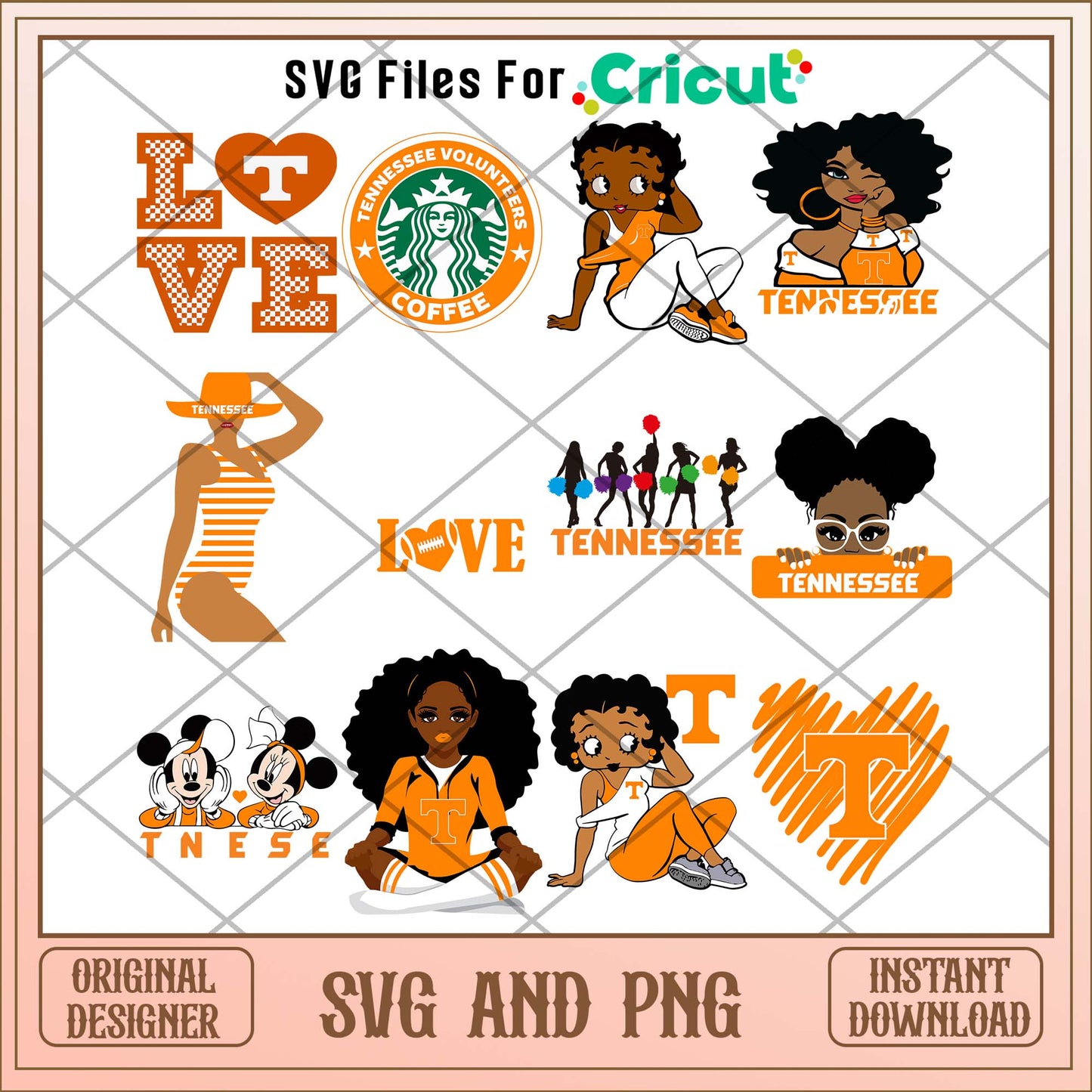 VOLS girl svg, Volunteers Tennessee svg bundle, NCAA svg