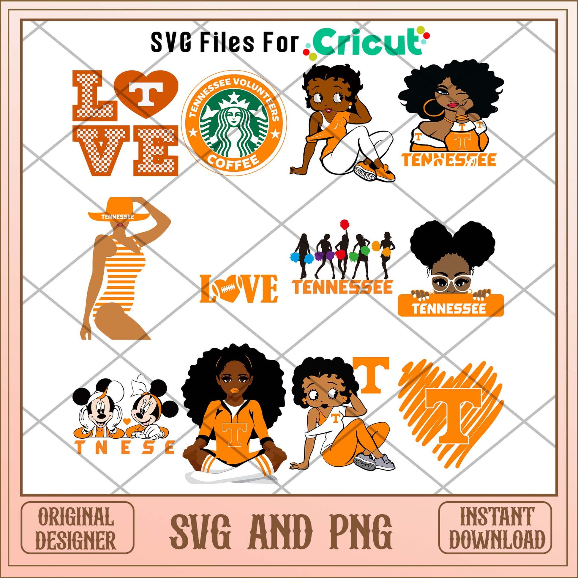VOLS girl svg, Volunteers Tennessee svg bundle, NCAA svg