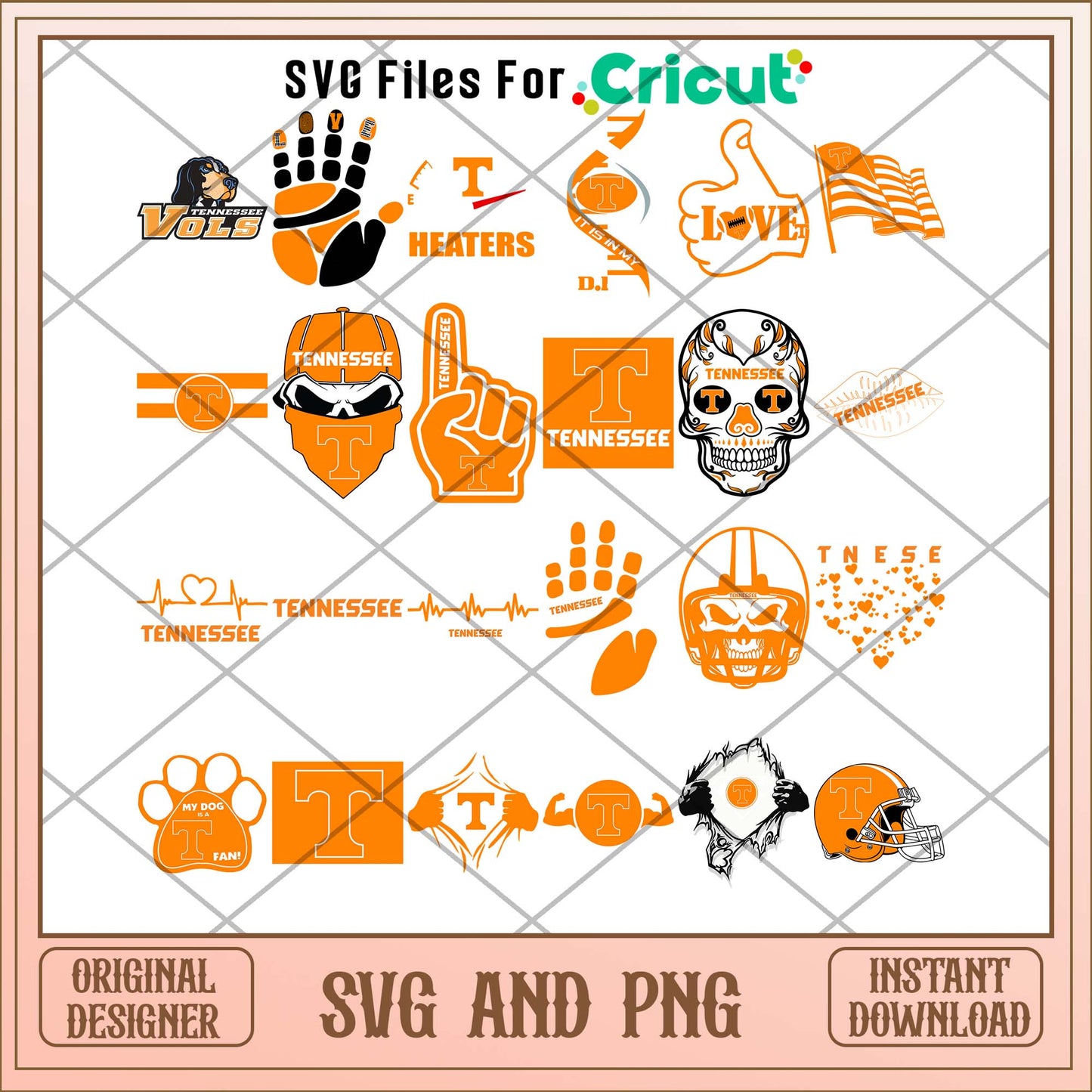 Volunteers Tennessee skull svg, VOLS svg bundle, NCAA svg