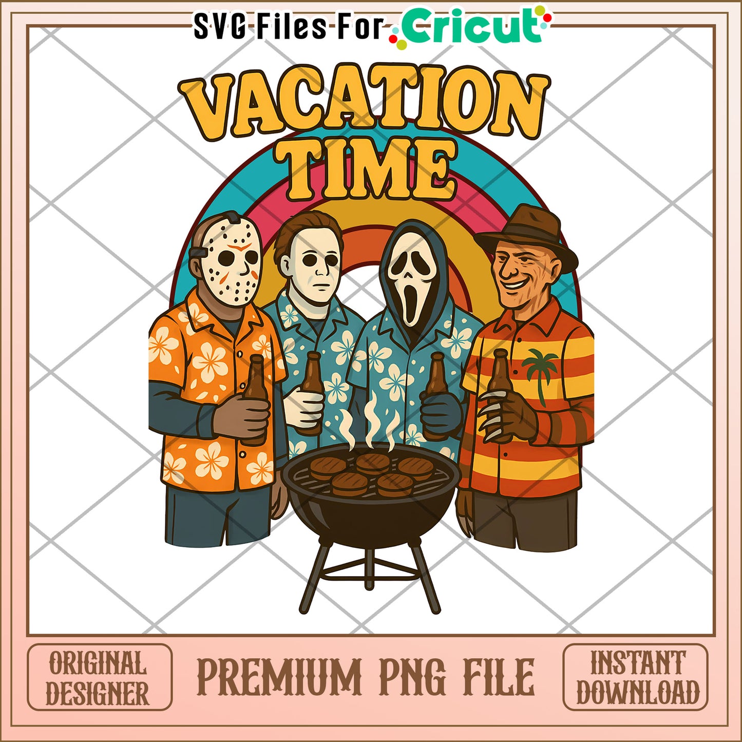 Vacation time png, halloween png, halloween season png