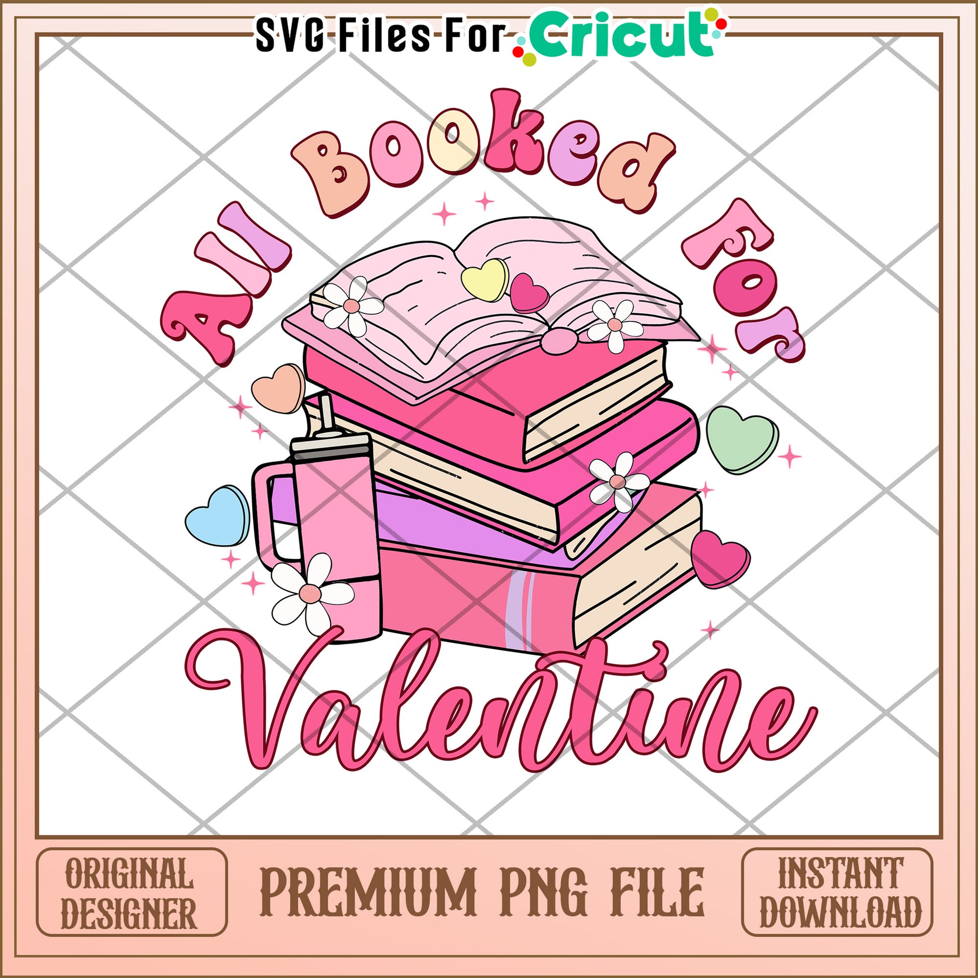 Valentine Book PNG Design Download