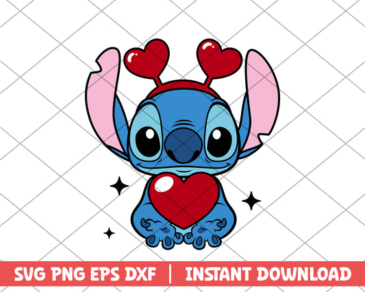 Valentine Stitch svg