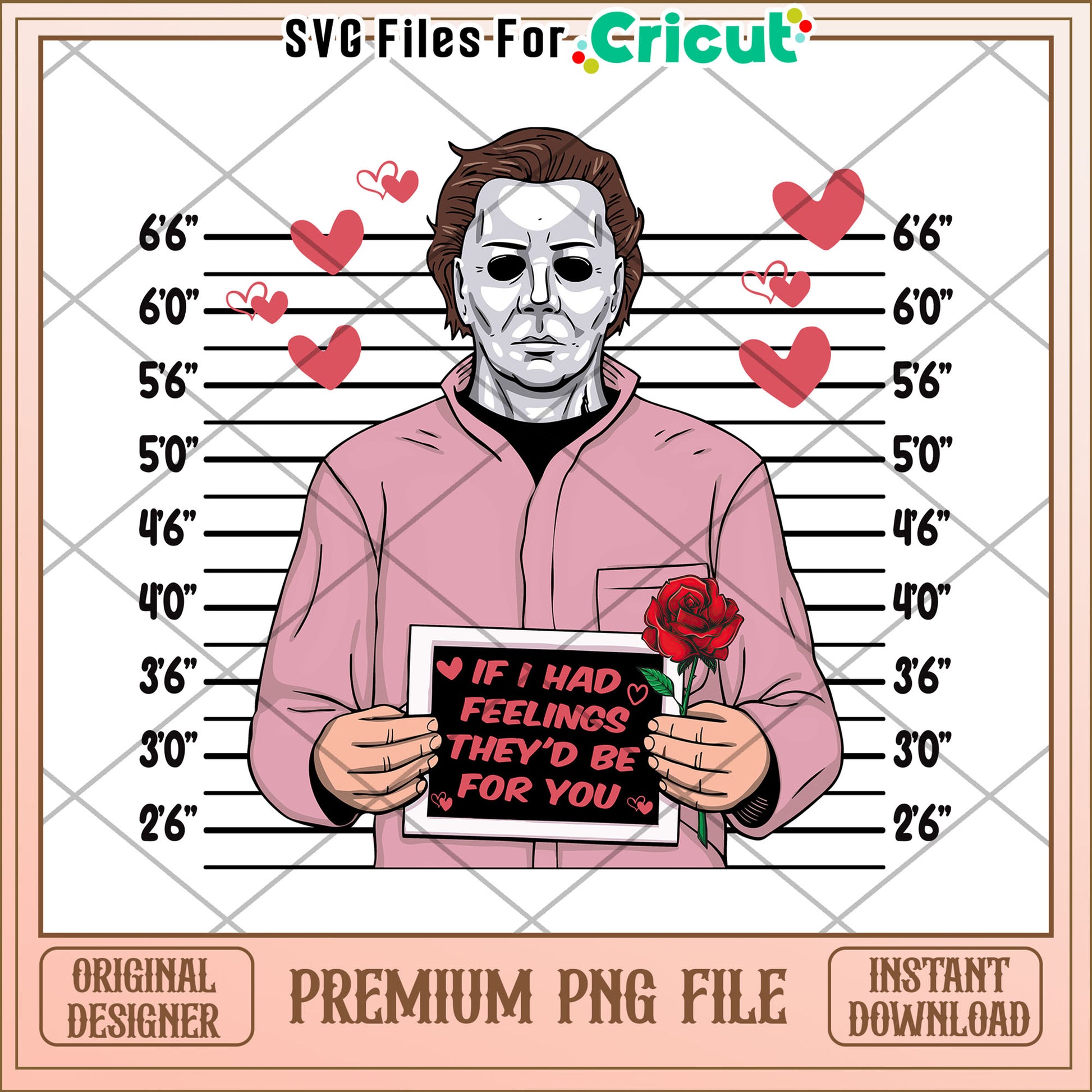 Valentine's Day Michael Myers PNG