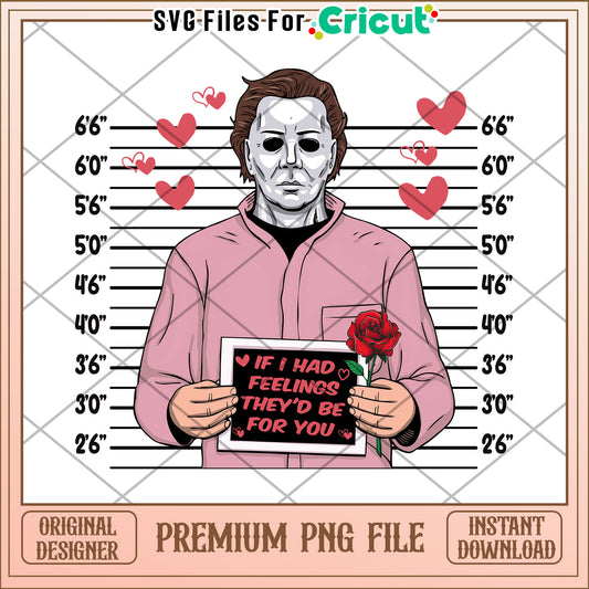 Valentine's Day Michael Myers PNG