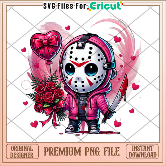 Valentine's Jason Voorhees PNG