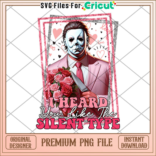 Valentine's Michael Myers PNG