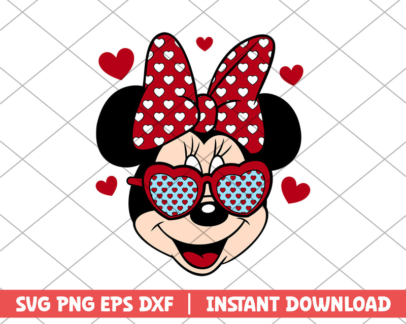 Valentines Day Ears Girl svg