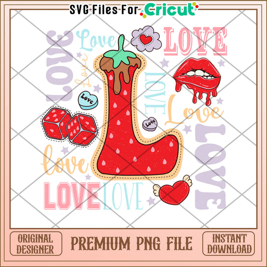 Valentines Day Love PNG Design Download