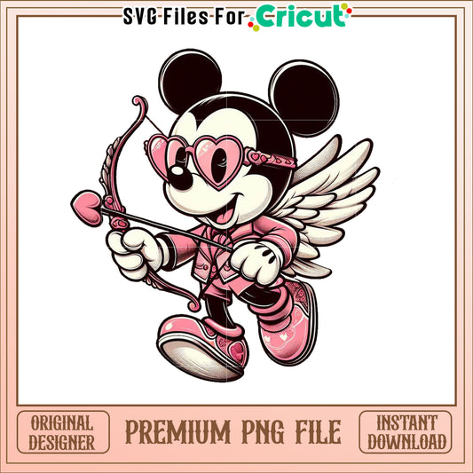 Valentines Day Mickey Mouse PNG