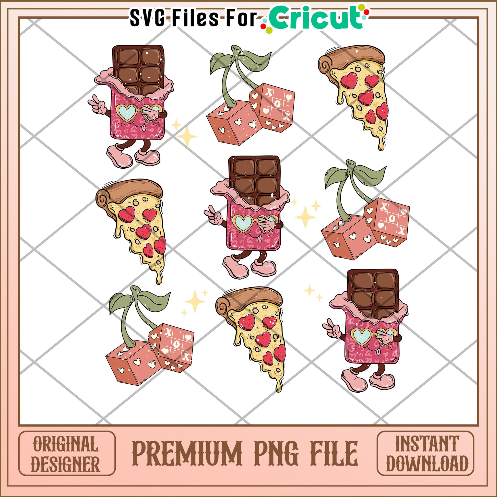 Valentines Day PNG Clipart Chocolate, Pizza