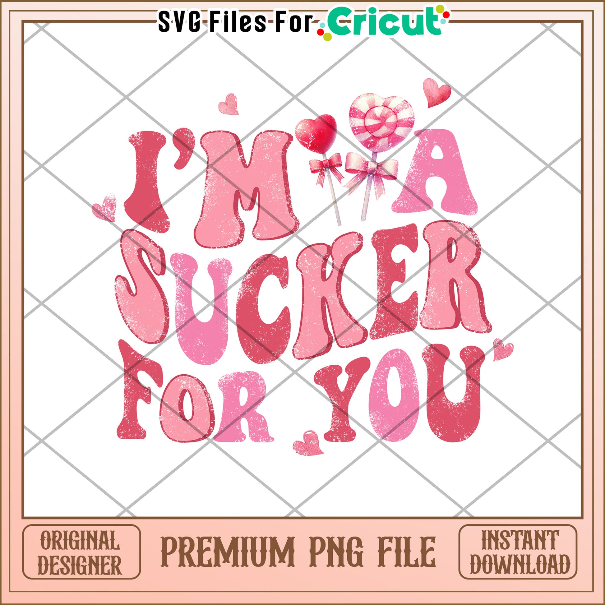 Valentines Day PNG Im A Sucker For You