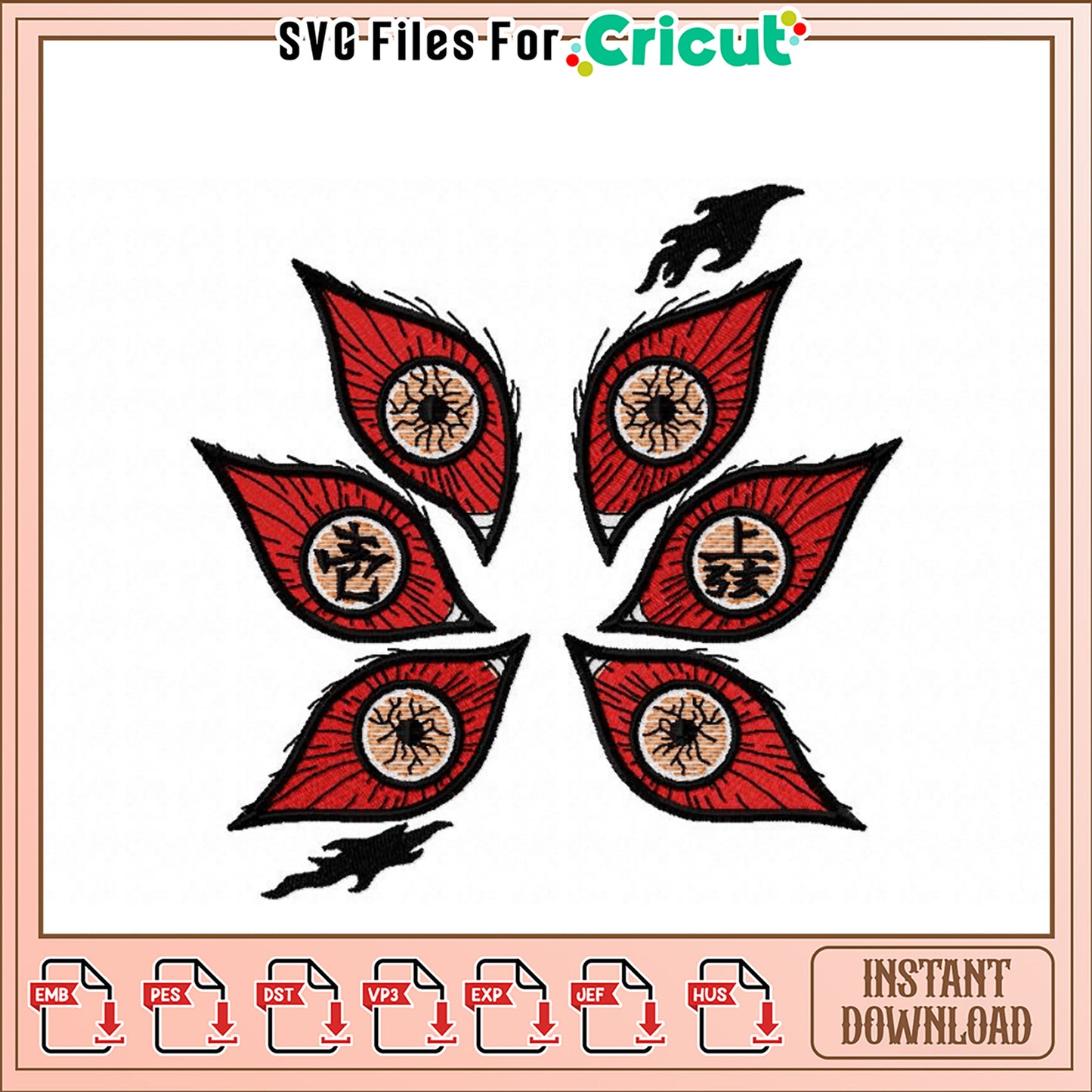 Vibrant Embroidery Design for Creative Projects Download