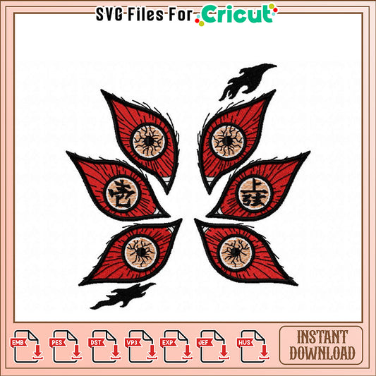 Vibrant Embroidery Design for Creative Projects Download