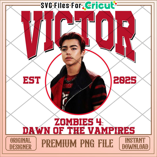 Victor descendants zombies png, disney character design png, teen fantasy movie png