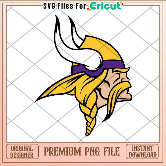 Viking Character PNG File for Cricut, Premium Quality Instant Download