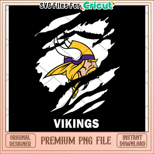 Viking Warrior PNG Design for Crafts, Downloadable File for Cricut