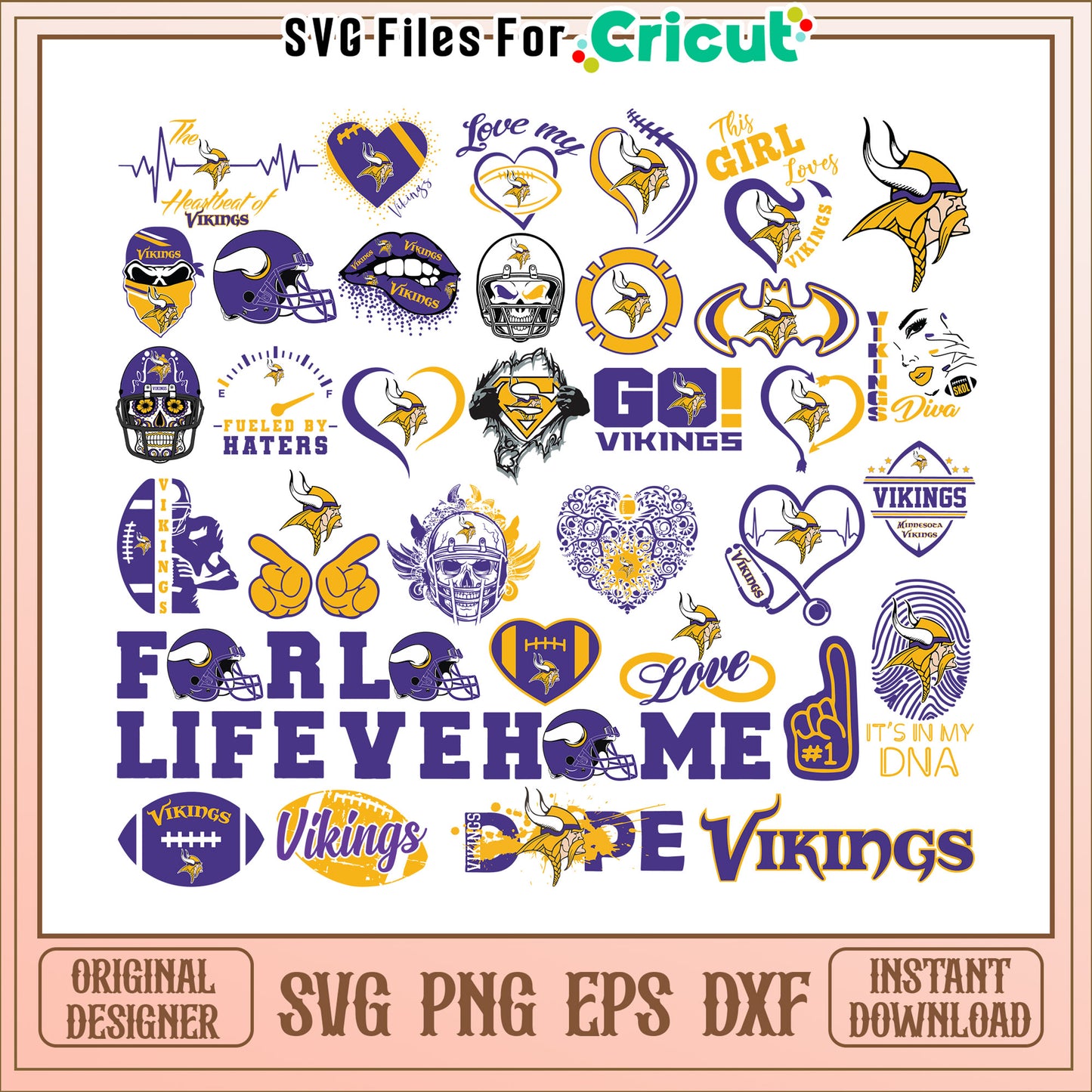 Vikings SVG Bundle 20+ Designs