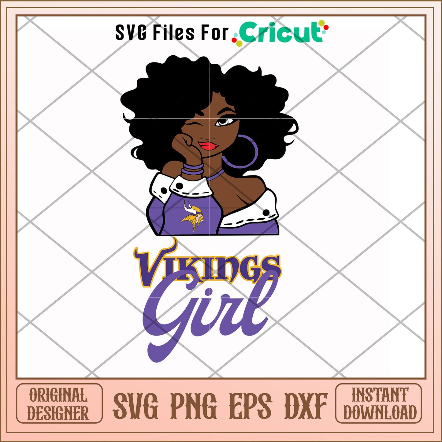 Vikings Girl nfl football team svg, Vikings svg, new nfl svg