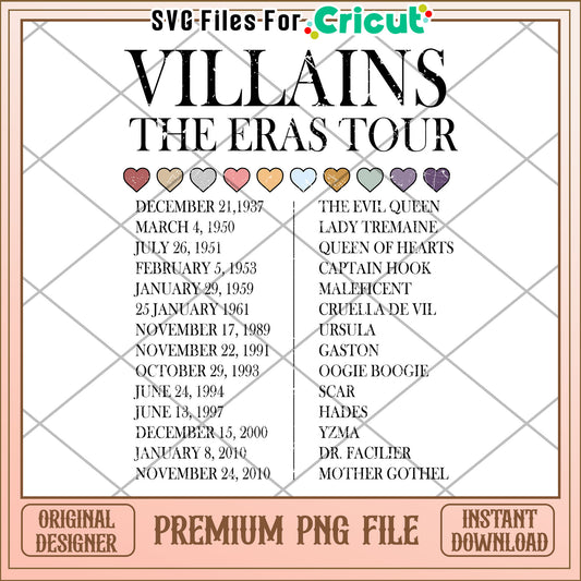 Villains the eras tour png, halloween decor​​ png, halloween toys png