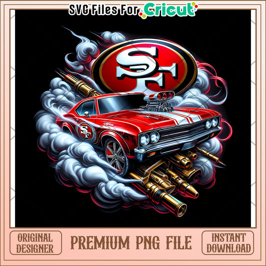 Vintage Car Design for Cricut Projects, Instant Download PNG File