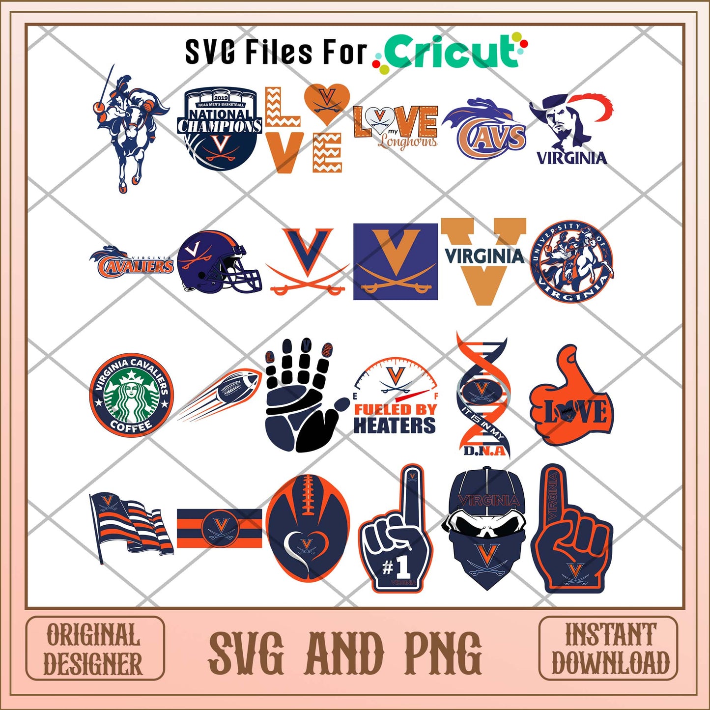 Virginia Cavaliers svg, Virginia Cavaliers svg bundle, NCAA svg