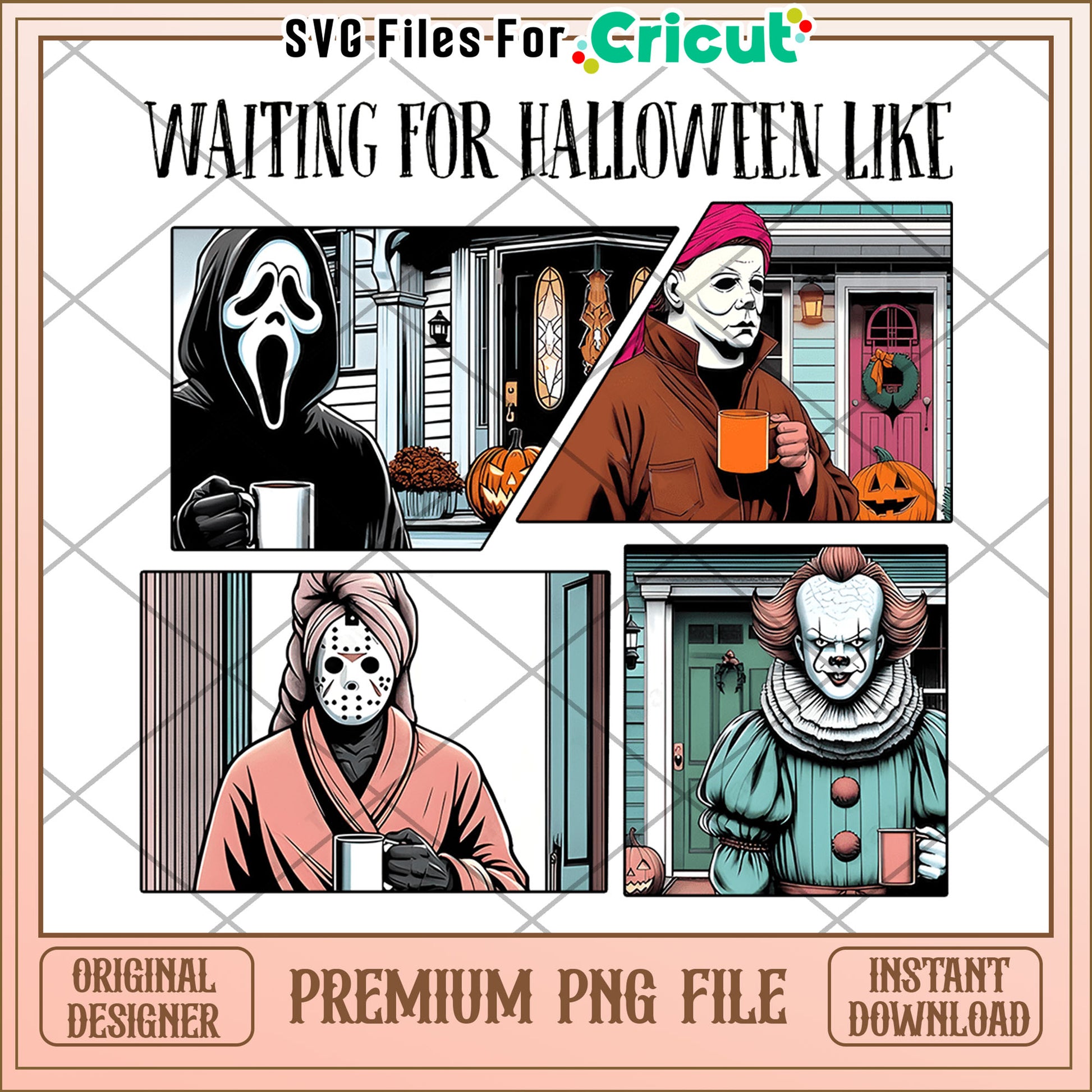 Waiting for halloween like png, horror movie characters png, horror movie png