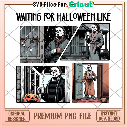 Waiting for the halloween png, halloween png, times for halloween png