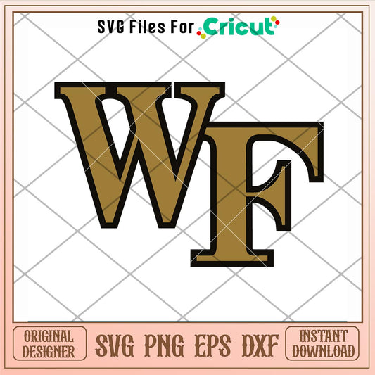 Wake Forest Demon Deacons Logo Svg, Wake Forest Demon Deacons Svg, NCAA Svg