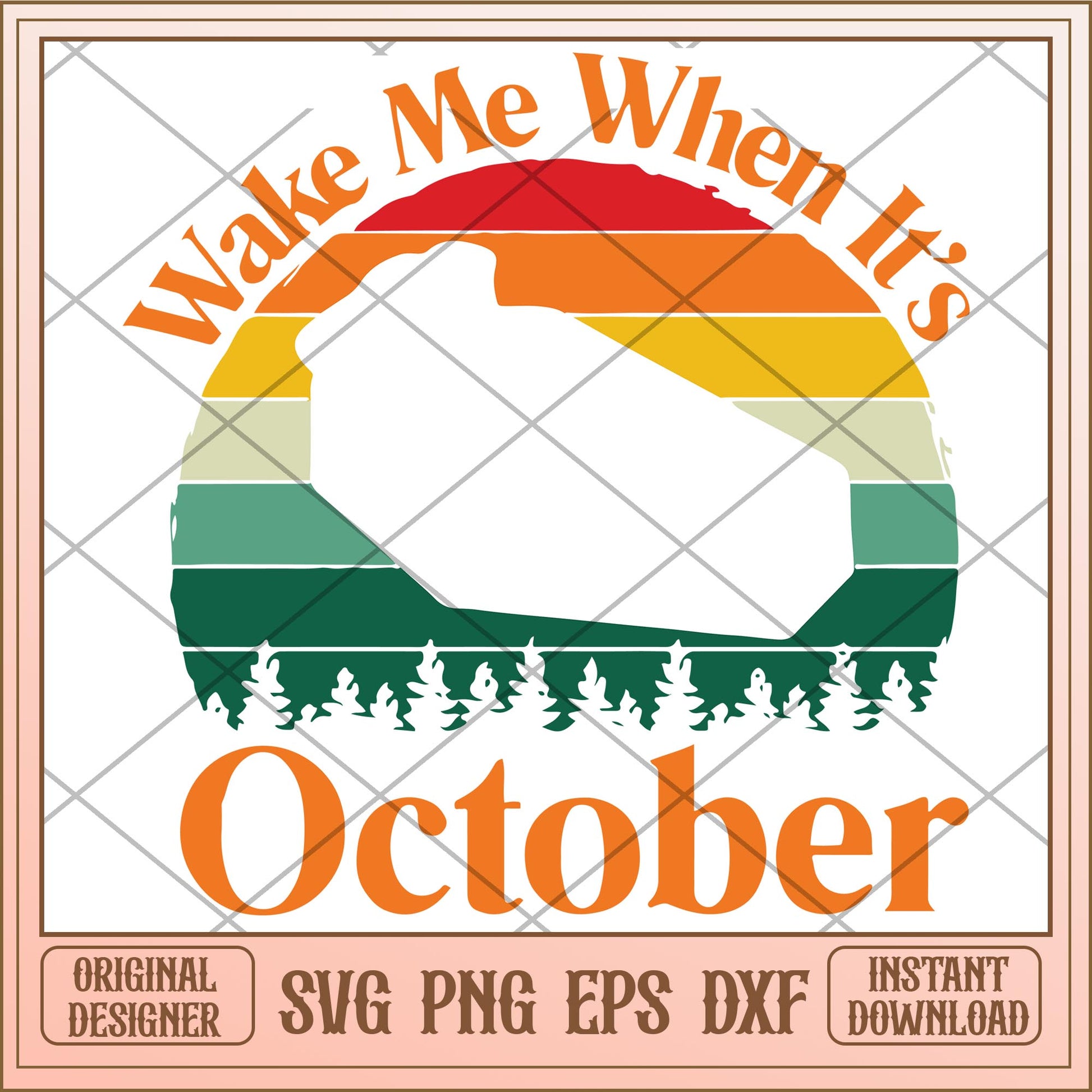 Wake me when it's october halloween  svg, Halloween characters svg, digital download