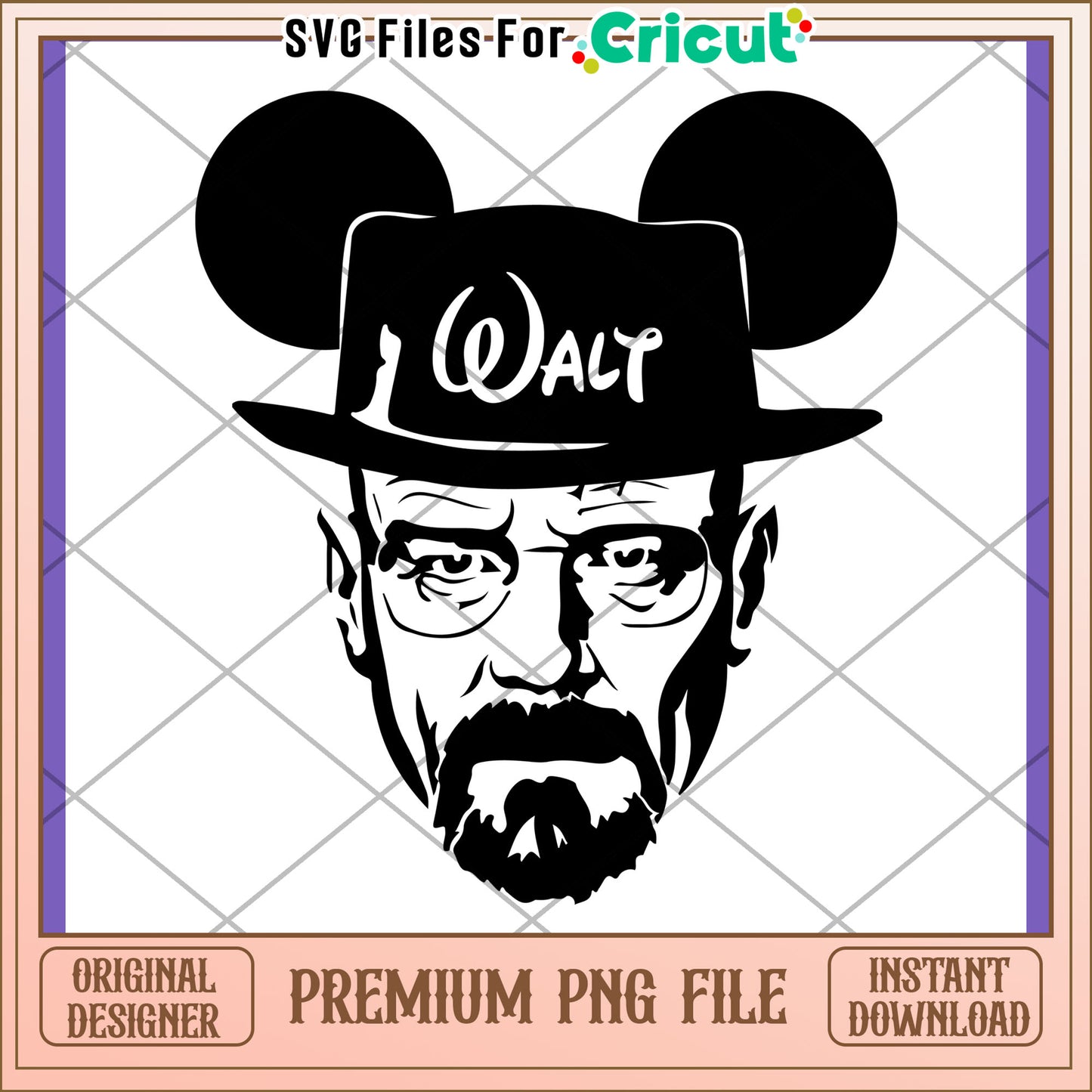 Walt Disney Mickey Mouse PNG Design