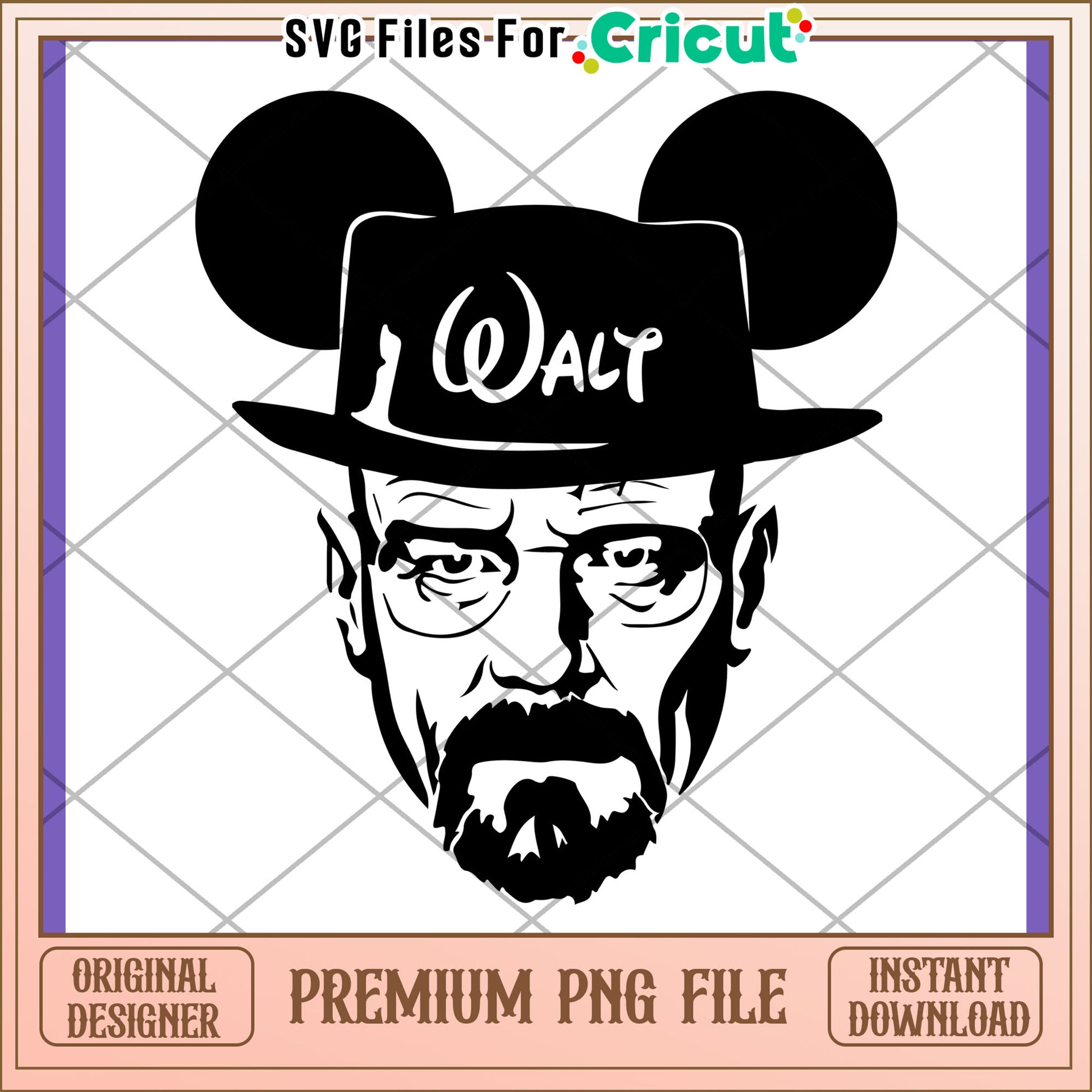 Walt Disney Mickey Mouse PNG Design