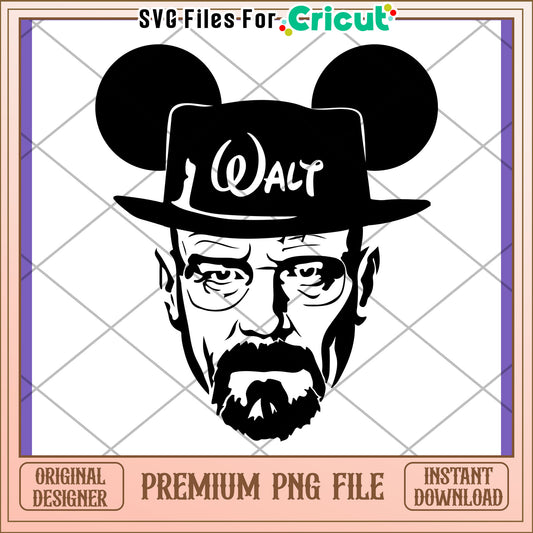 Walt Disney Mickey Mouse PNG Design