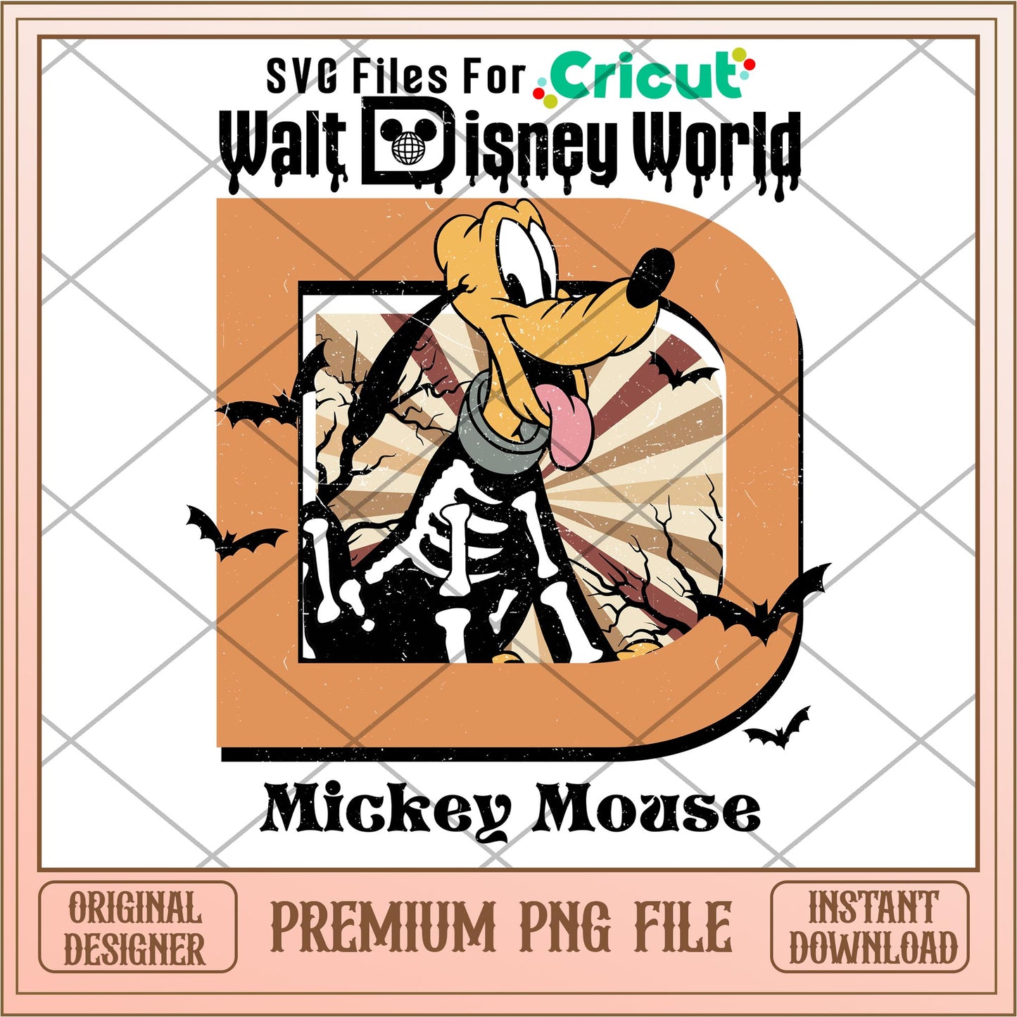 Walt Disney World Dog pluto png, Disney characters png, Digital Download