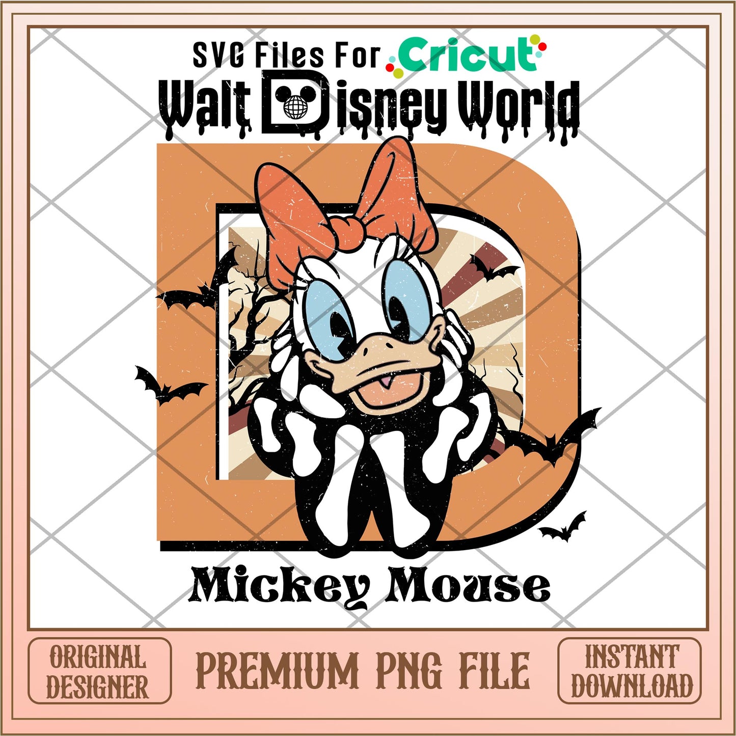 Walt Disney World Duck daisy png, Disney characters png, Digital Download