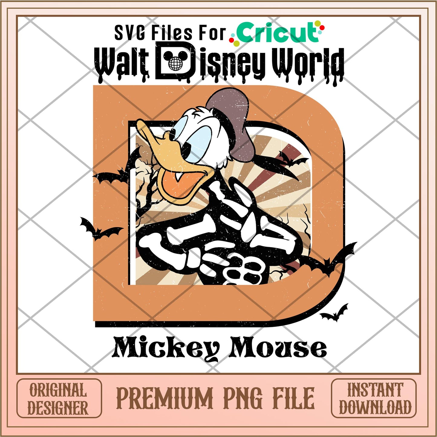 Walt Disney World duck donald png, Disney characters png, Digital Download