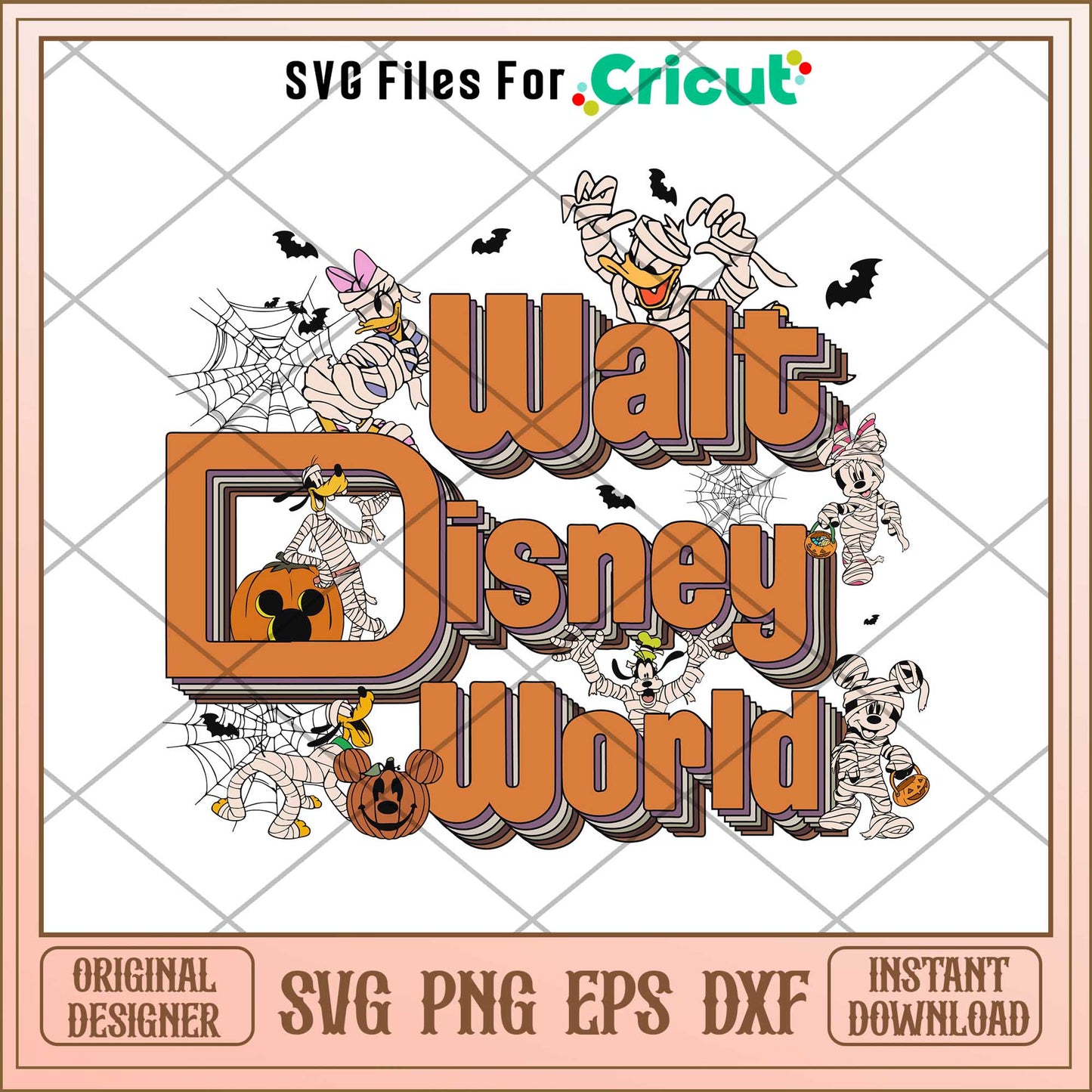 Walt Disney world  mickey mouse and friends svg, Disney characters svg, Digital Download