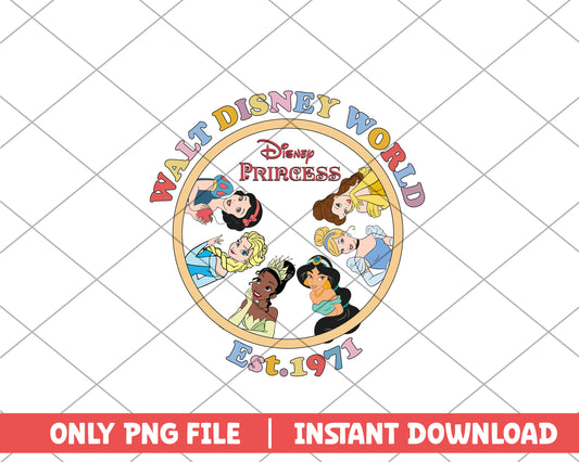 Walt disney world est 1971 disney png