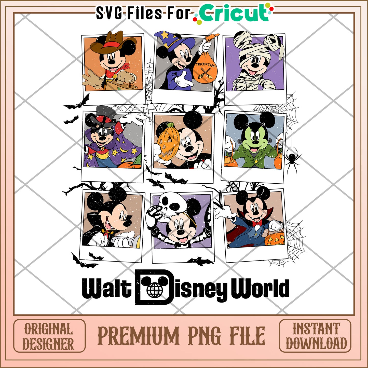 Walt disney world png, halloween​ cartoons png, halloween decor png