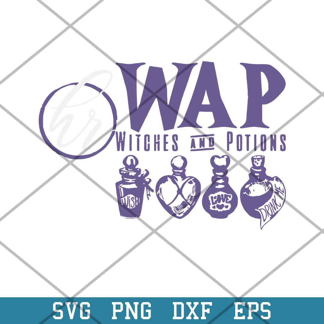 Wap Witches And Potions Svg, -Svgfilesforcricut