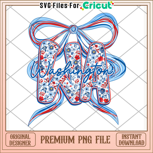 Washington american state png, independence day png, love for american​ png