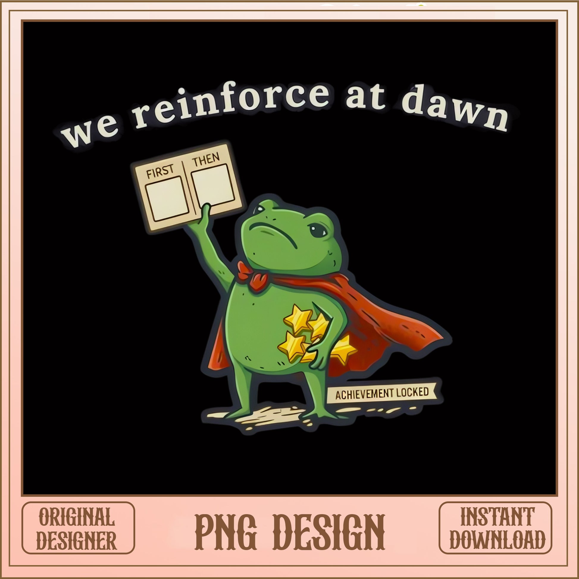 We Reinforce At Dawn Frog PNG, Funny Teacher Frog PNG, Sped Teacher PNG