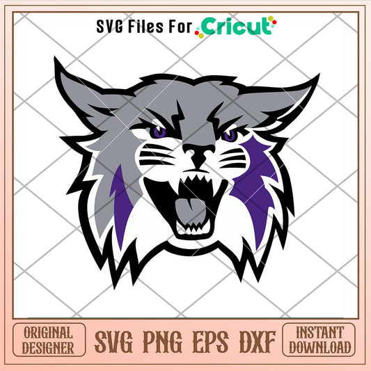 Weber State Wildcats Logo Svg, Weber State Wildcats vg, NCAA Svg