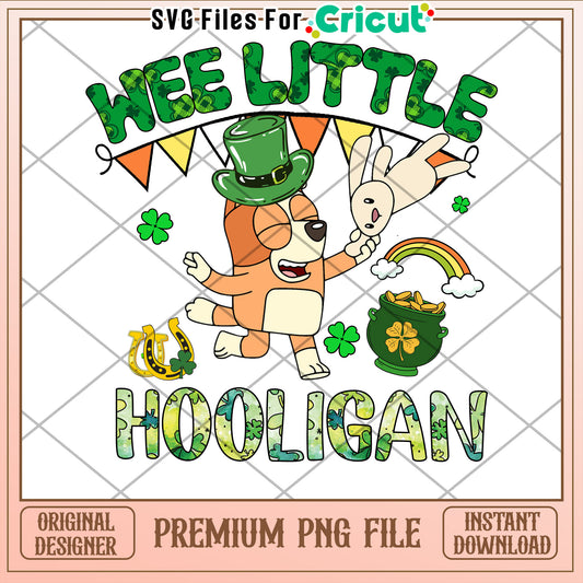 Wee Little Hooligan St Patricks Day PNG