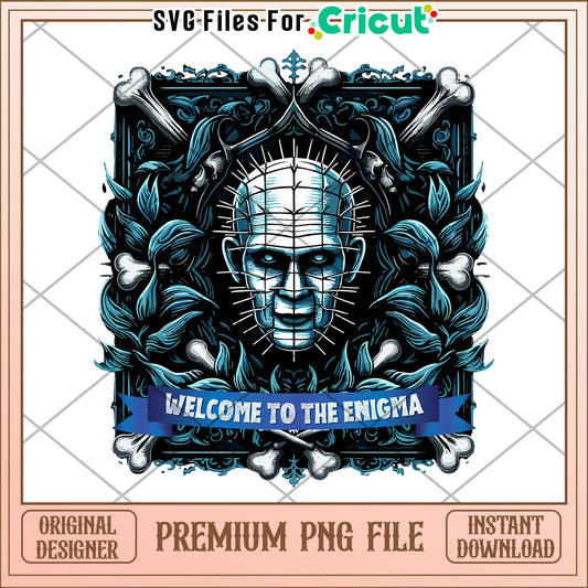Welcome to enigma png, killers characters png, halloween pumpkin png