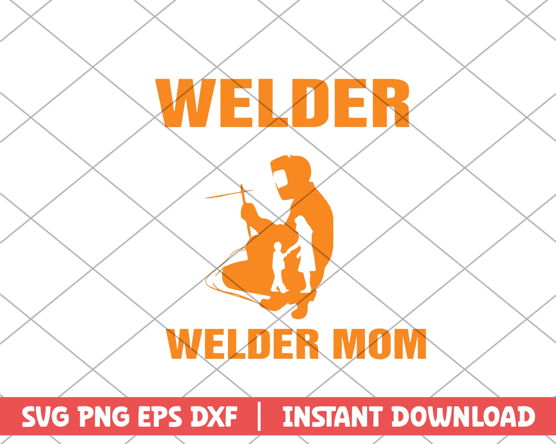 Welder mom mothers day svg 