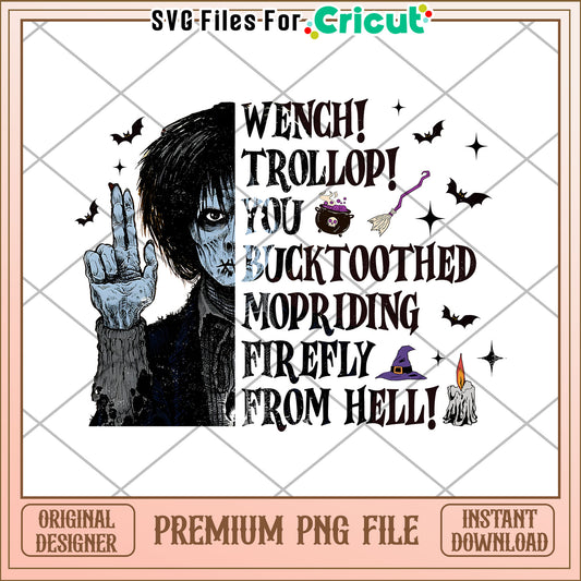 Wench trollop you png, halloween costumes png, spooky season png