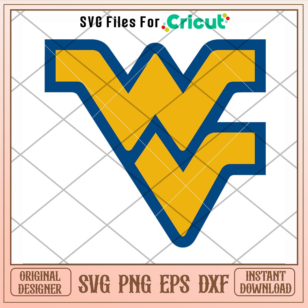 West Virginia Mountaineers Logo Svg, West Virginia Mountaineers Svg, NCAA Svg