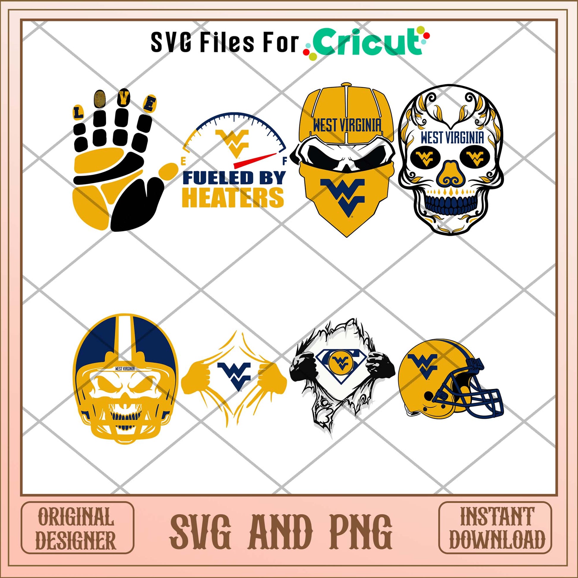 West Virginia skull svg, West Virginia mountaineers svg bundle, NCAA svg